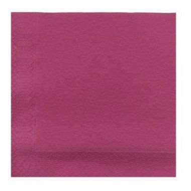 Image de SERV. CELI-OUATE 20X20 UNI AUBERGINE