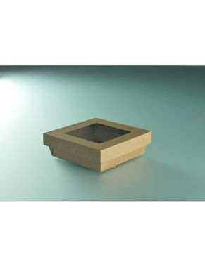 Image de BTE SALADE K.BRUN 16X16X5 + COUV. A FENETRE