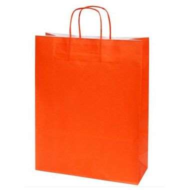 Image de CABAS P.FICELLE 18+08X22 ORANGE