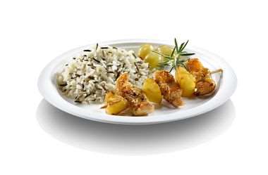 Image de ASSIETTE RONDE 18cm FIBRE VEGETALE