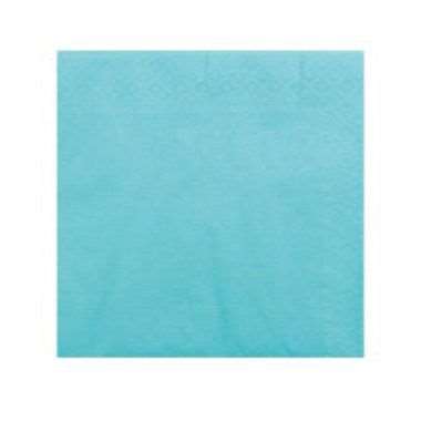 Image de SERVIETTE 39X39 2F TURQUOISE