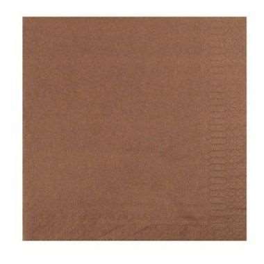Image de SERVIETTE 39X39 2F CHOCOLAT