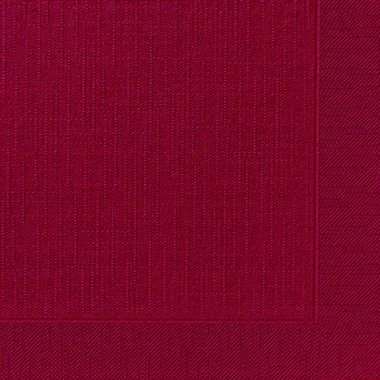 Image de SERVIETTE BIO DUNISOFT 40/40 BORDEAUX COLIS DE 360