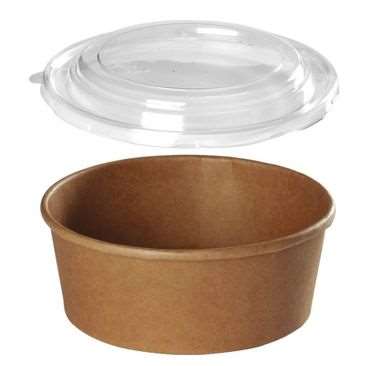 Image de COUVERCLE PET SALADIER CARTON 500/750/1000ml