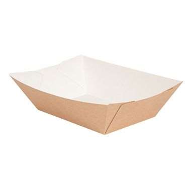 Image de BARQUETTE CARTON 1440 grs NATURAL - 13.5X8.5X6.2cm