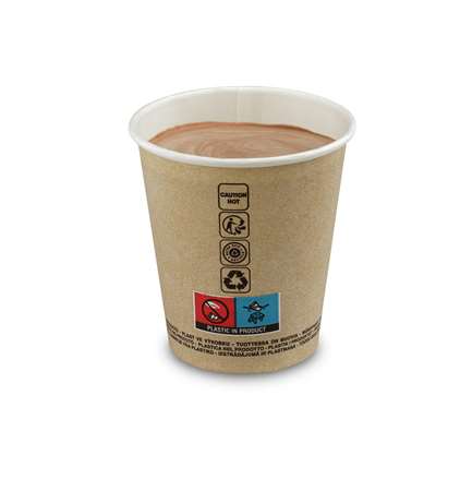 Image de GOBELET CARTON 17.5 cl KRAFT BRUN