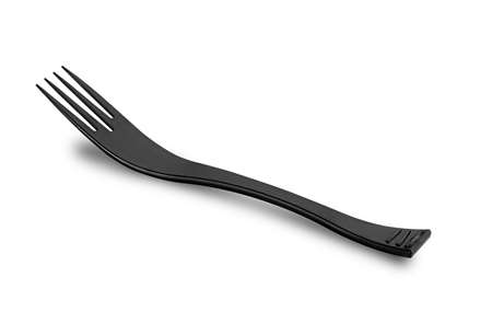 Image de FOURCHETTE REUTILISABLE NOIRE 200mm