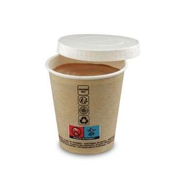 Image de COUVERCLE CARTON GOBELET 17 cl