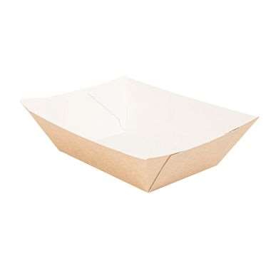Image de BARQUETTE CARTON 0480 grs NATURAL - 10X6.2X4.8cm