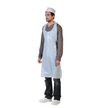 Image de TABLIER BLANC 20 mc SACHET DIST. X 100