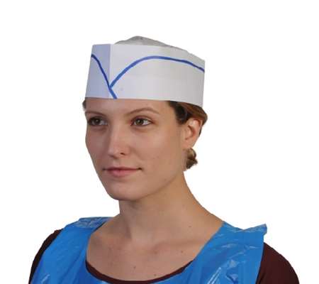 Image de CALOT LISERE BLEU BTE 100