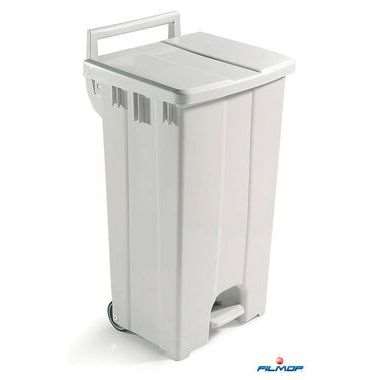 Image de POUBELLE 'POLARIS' 90 L COUVERCLE BEIGE