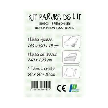 Image de KIT PARURE DE LIT 2 PERSONNES