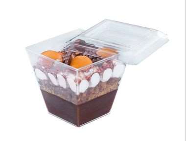 Image de MIGNARDISE VERRINE PYRAMIDE 12 cl