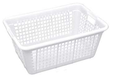 Image de CORBEILLE LINGE BLANCHE 605X400X270