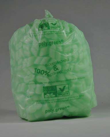 Image de SAC POUBELLE 010 L VERT BIODEGRADABLE