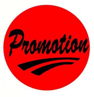 Image de ETIQ. 'PROMOTION' FLUO BTE 500