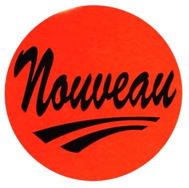 Image de ETIQ. 'NOUVEAU' FLUO BTE 500
