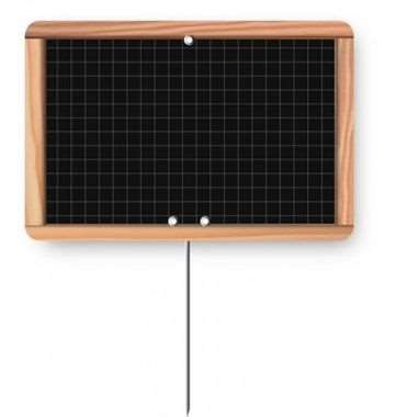 Image de PT ETIQ.7X10 'ECOLIERE' SANS ROULETTE A PIQUE INOX
