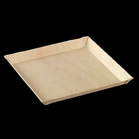 Image de ASSIETTE 'QUARTZ' BOIS 130X130X16mm