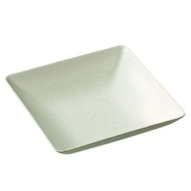 Image de MINI ASSIETTE 'IMAGINE' PULPE DE CANNE 65X65X12mm SANS PFAS