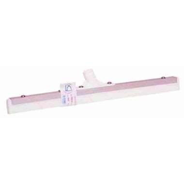Image de RACLEAU SOL 50 cm BLANC/ALU ANODISE MOUSSE BLANCHE