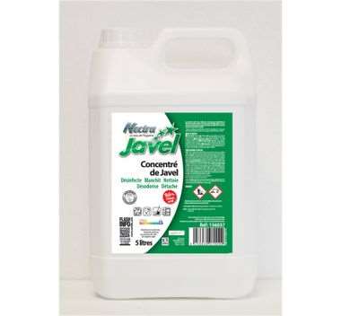 Image de JAVEL 9.6 % CHLORE ACTIF X 5 L