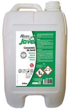 Image de JAVEL 9.6% CHLORE ACTIF CUBI X 20L/25 kg