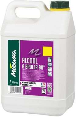Image de ALCOOL A BRULER 90° X 5 L