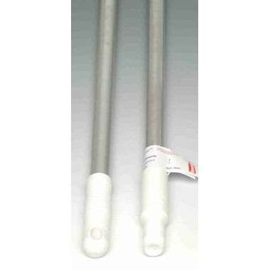 Image de MANCHE ALU ANODISE 1M40 BLANC A VIS