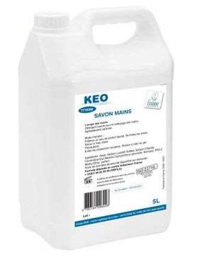 Image de KEO SAVON CREME NACREE ECOLABEL X 5 L