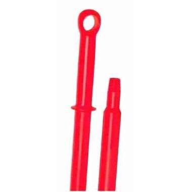 Image de MANCHE MONOBLOC RESINE 1M40 ROUGE