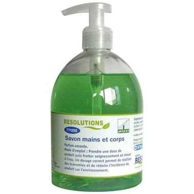 Image de RESOLUTIONS SAVON MAIN/CORPS 500 ml