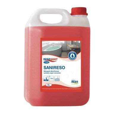 Image de SANIRESO DET.DESINF. SANITAIRES X 5 L