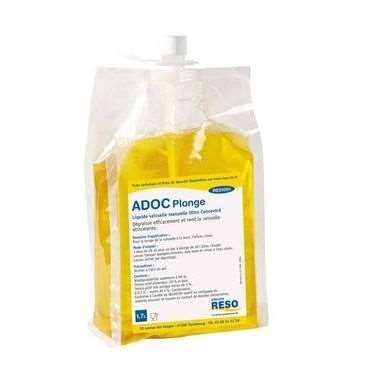 Image de ADOC PLONGE CITRON LIQUIDE VAISSELLE COLIS 4X1.7 L