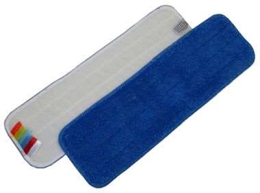 Image de FRANGE MICROFIBRE VELCRO BLEU 44X13cm