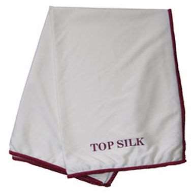 Image de TORCHON 'TOP SILK' 50X70cm BLANC