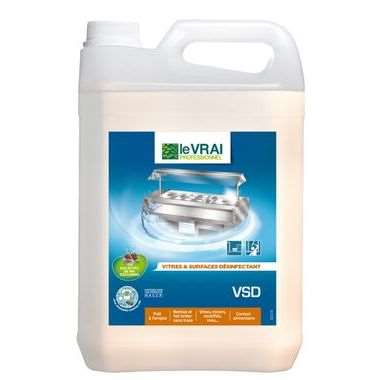 Image de V.S.D. VITRES ET SURFACES DESINFECTANT X 5 L