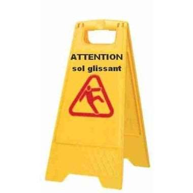 Image de PANNEAU SIGNALISATION SOL GLISSANT