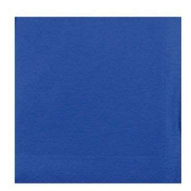 Image de SERVIETTE 20X20 2F BLEU MARINE